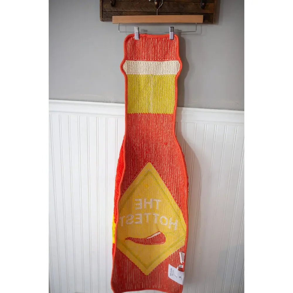 Urban Outfitters Hot Sauce Tufted Runner Rug NEW